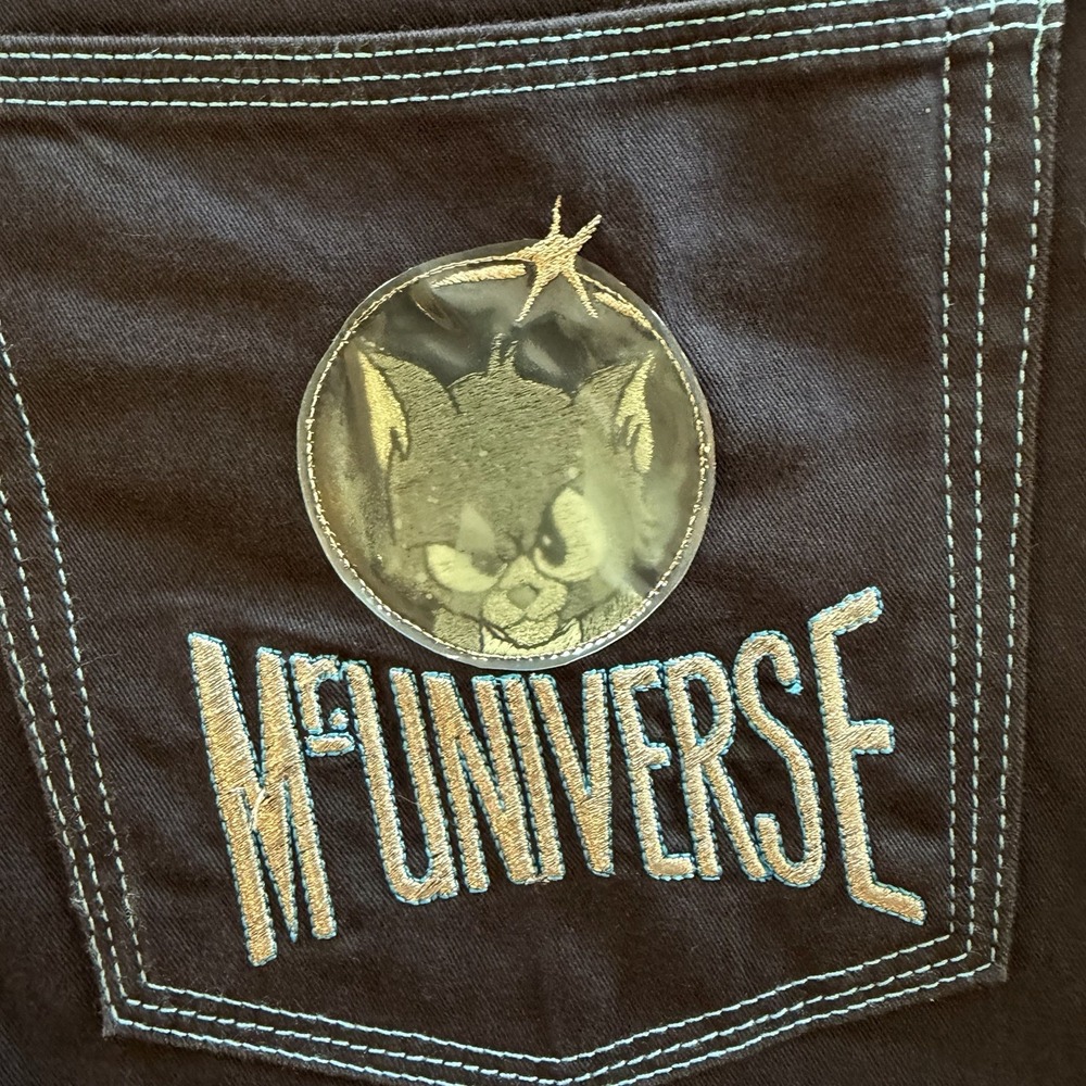 Vintage Iceberg History Tom & Jerry Mr Universe Pants Mens 34 Baggy Y2K Italy